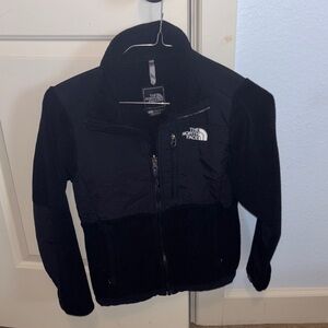 The North Face Denali zip Black Fleece Jacket